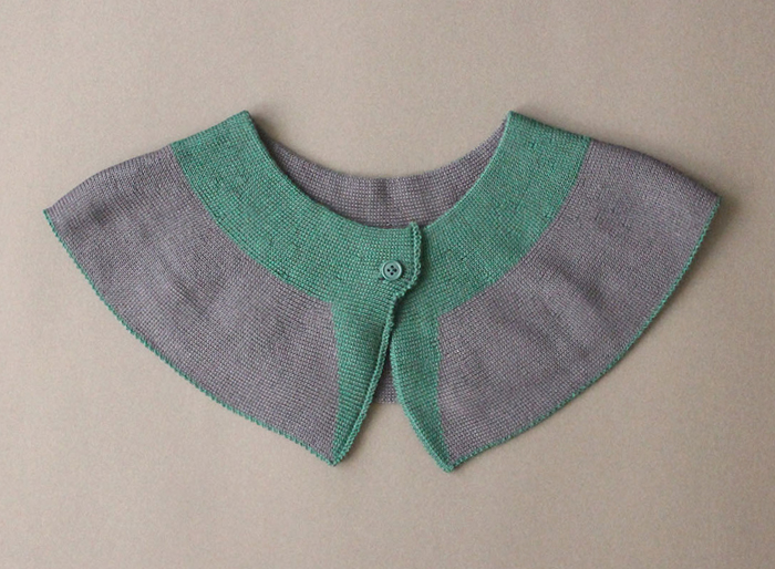 % COLLAR RIBBON Gray 70% Green 30%